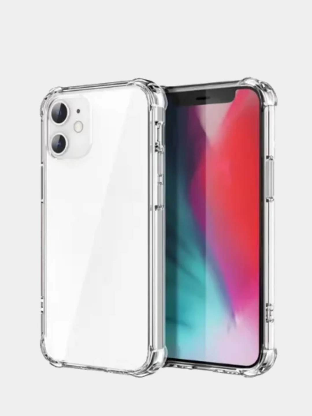 Чехол c бампером силиконовый на IPhone 12 / IPhone 12 Pro / IPhone 12 Pro Max