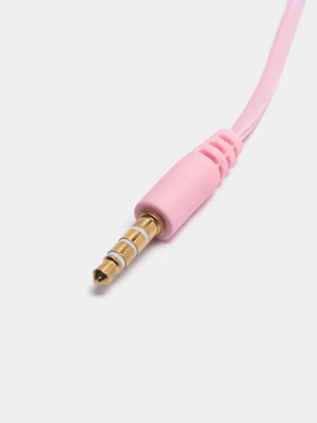 Розовый наушники вакуумные с микрофоном EE-25