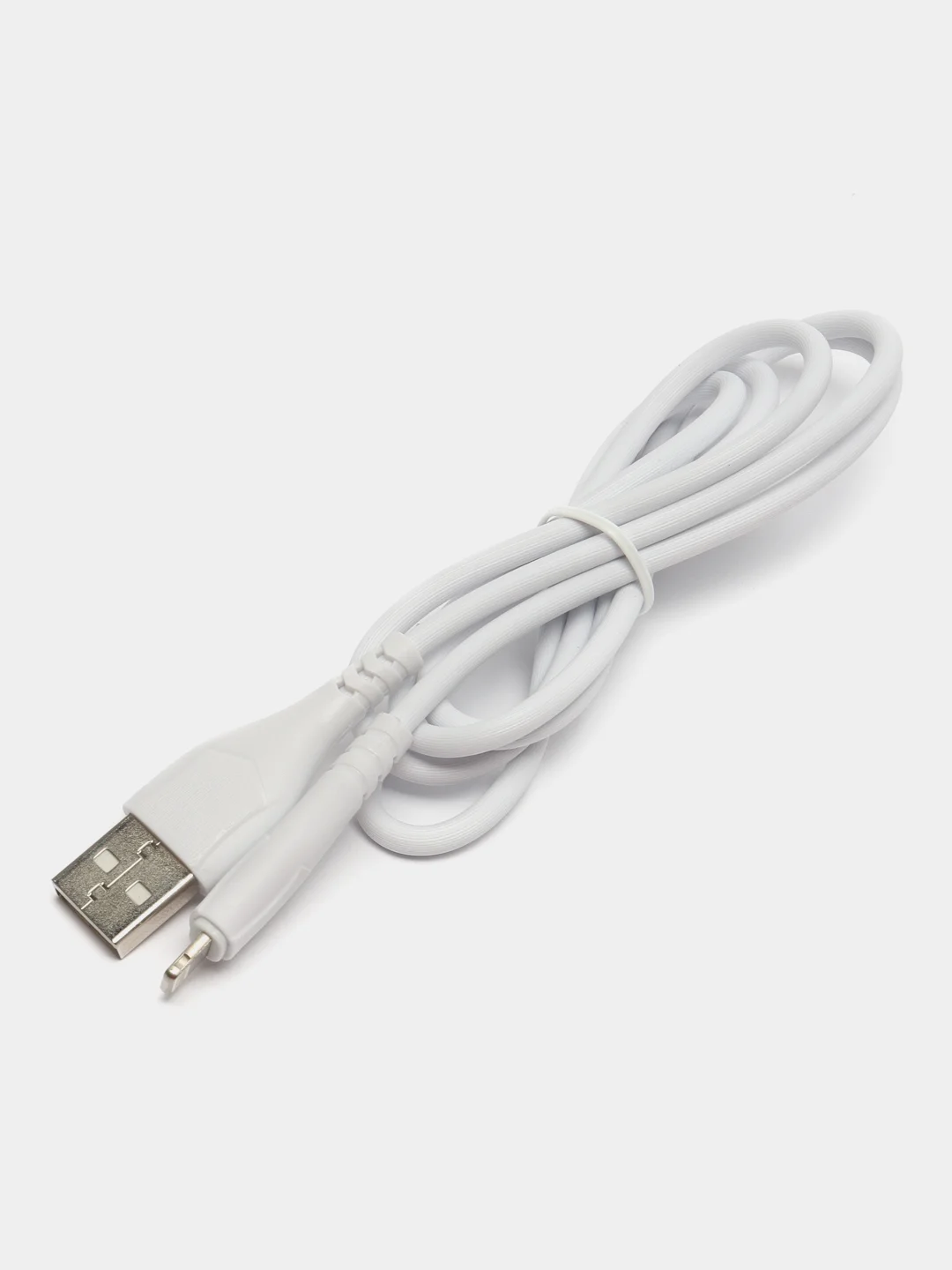 Белый usb-кабель BOROFONE BX37 для зарядки и передачи данных, Lightning/Type-C/Micro, 1 м