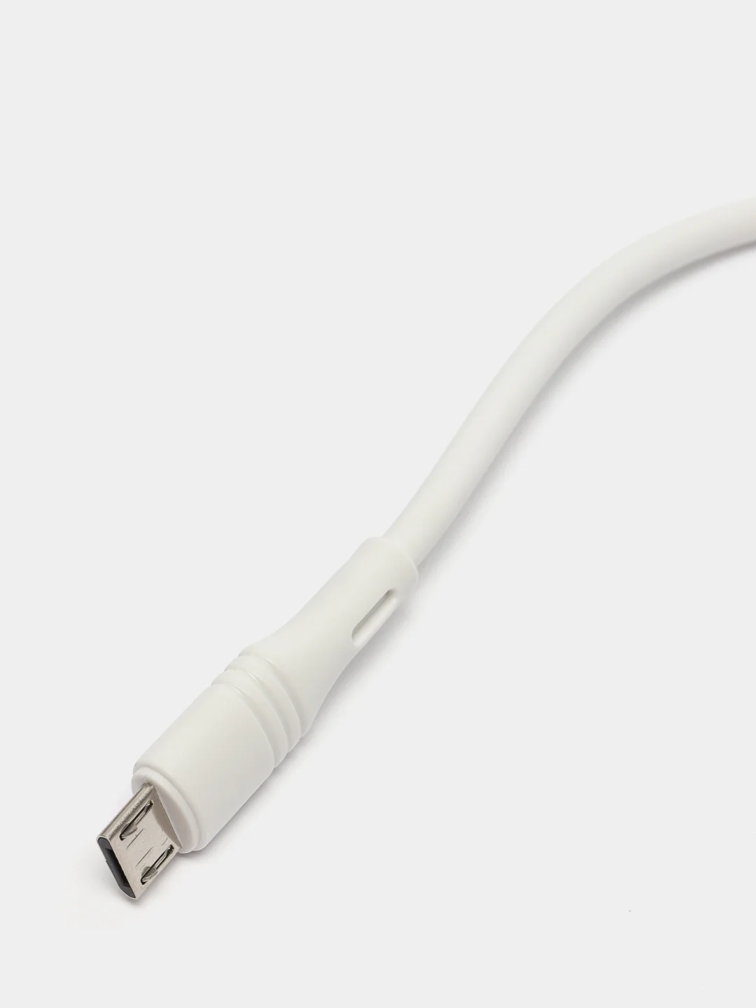 Белый кабель для зарядки и передачи данных Borofone BX43, Micro, Type-C, Lightning