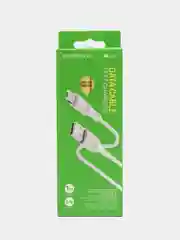 Белый кабель для зарядки и передачи данных Borofone BX43, Micro, Type-C, Lightning