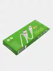 Белый кабель для зарядки и передачи данных Borofone BX43, Micro, Type-C, Lightning