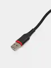Красный кабель для зарядки и передачи данных Borofone BX67, Type-C/Lightning/Micro, 1м, до 2.4A