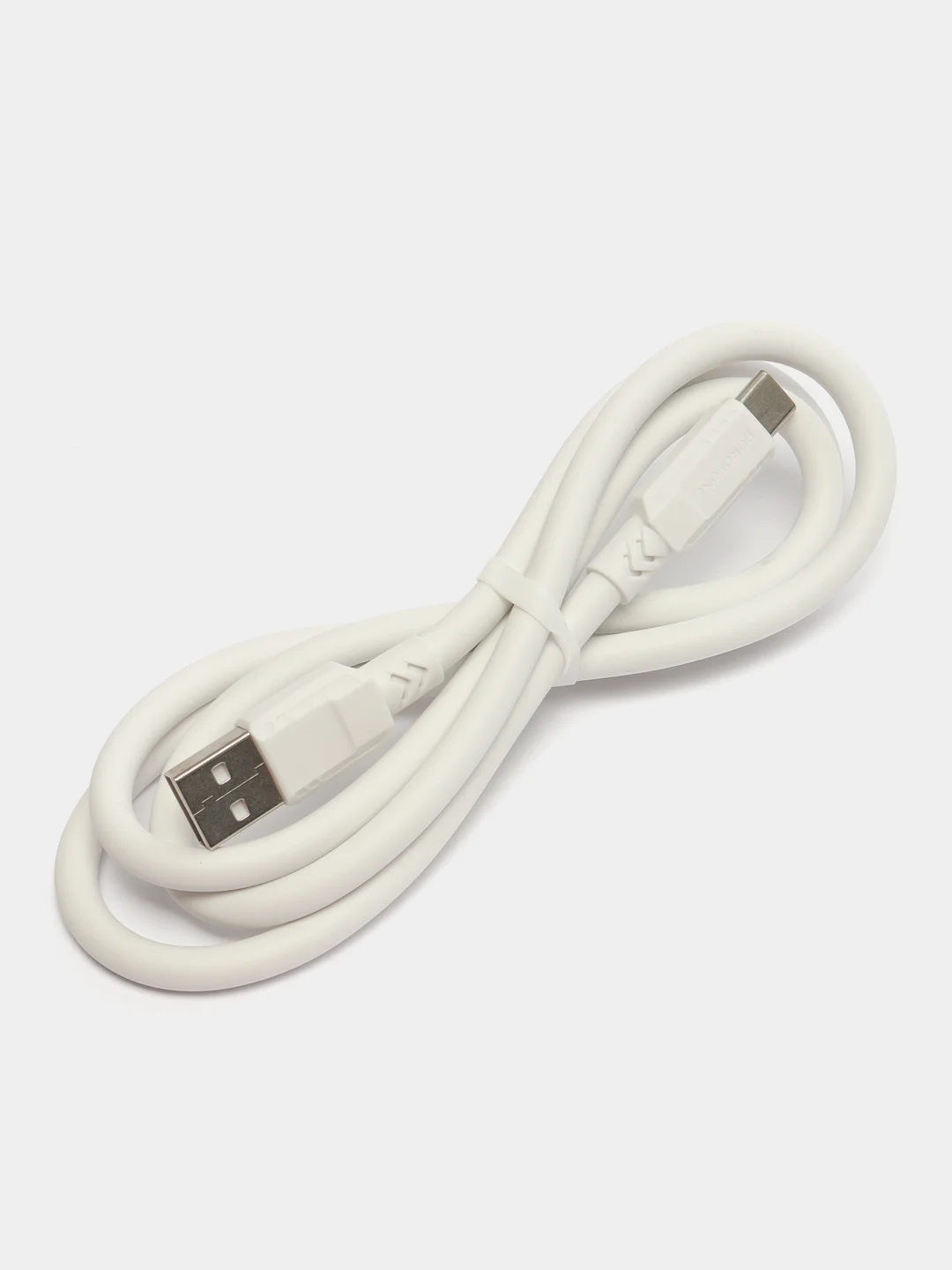Белый кабель для зарядки и передачи данных Borofone BX81, Micro/Type-C/Lightning, до 2.4A, 1 м