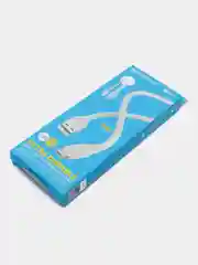 Белый кабель для зарядки и передачи данных Borofone BX81, Micro/Type-C/Lightning, до 2.4A, 1 м