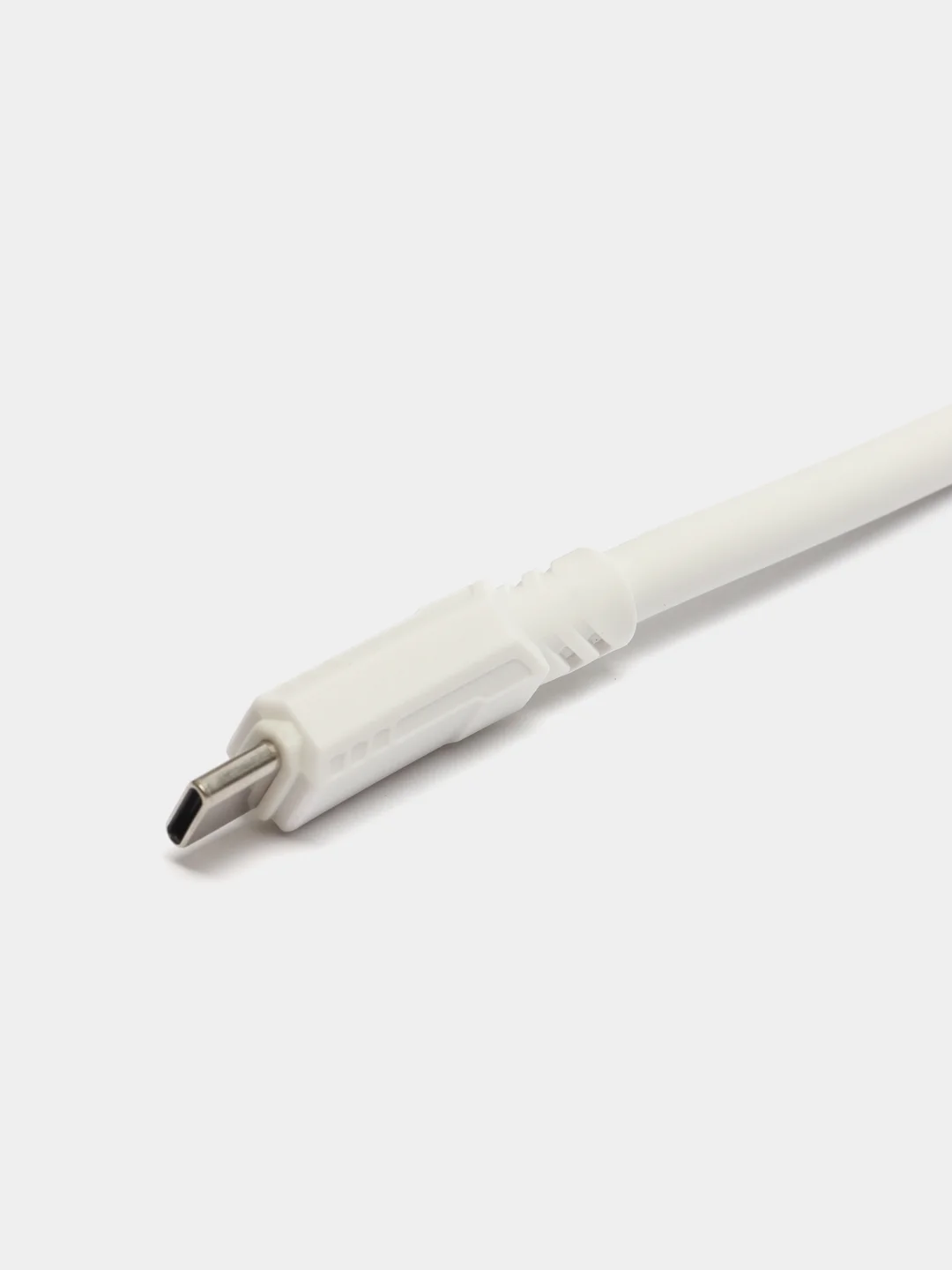 Белый кабель для зарядки и передачи данных Borofone BX81, Micro/Type-C/Lightning, до 2.4A, 1 м