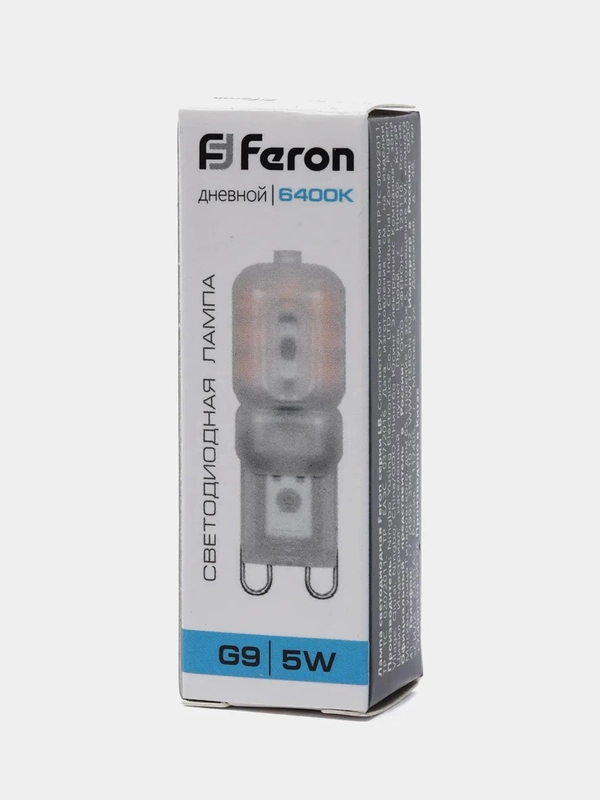 Лампа светодиодная Feron LB-430, 5W, цоколь G9