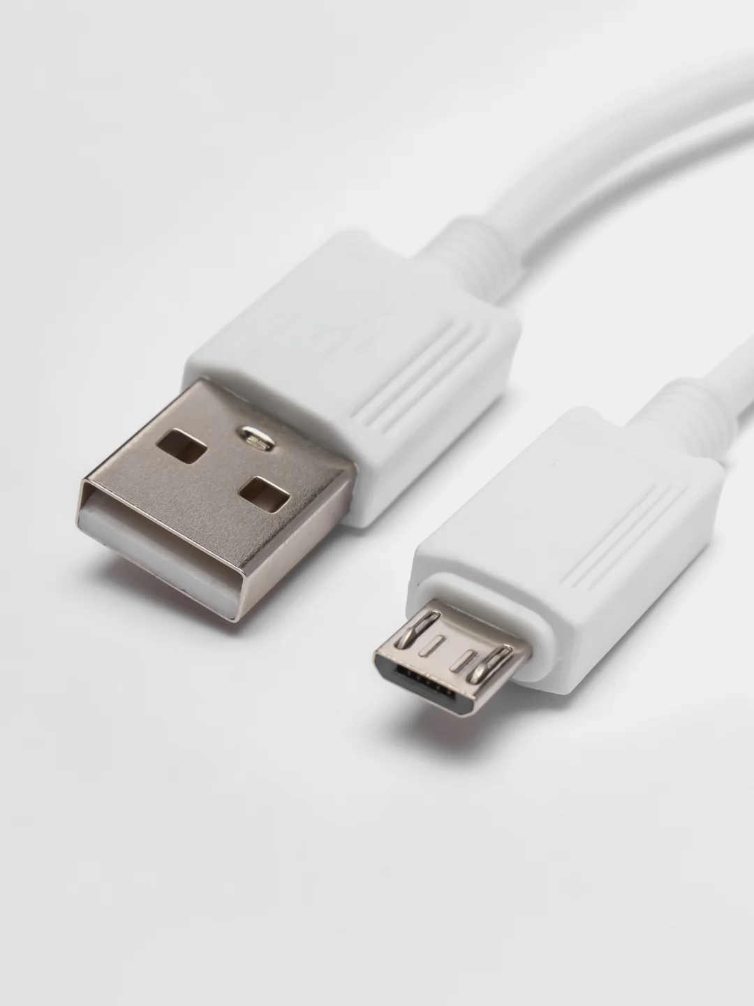 Белый зарядный USB кабель Hoco X73 Type-C, Lightning, 2.4 A