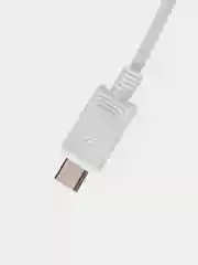 Белый зарядный USB кабель Hoco X73 Type-C, Lightning, 2.4 A