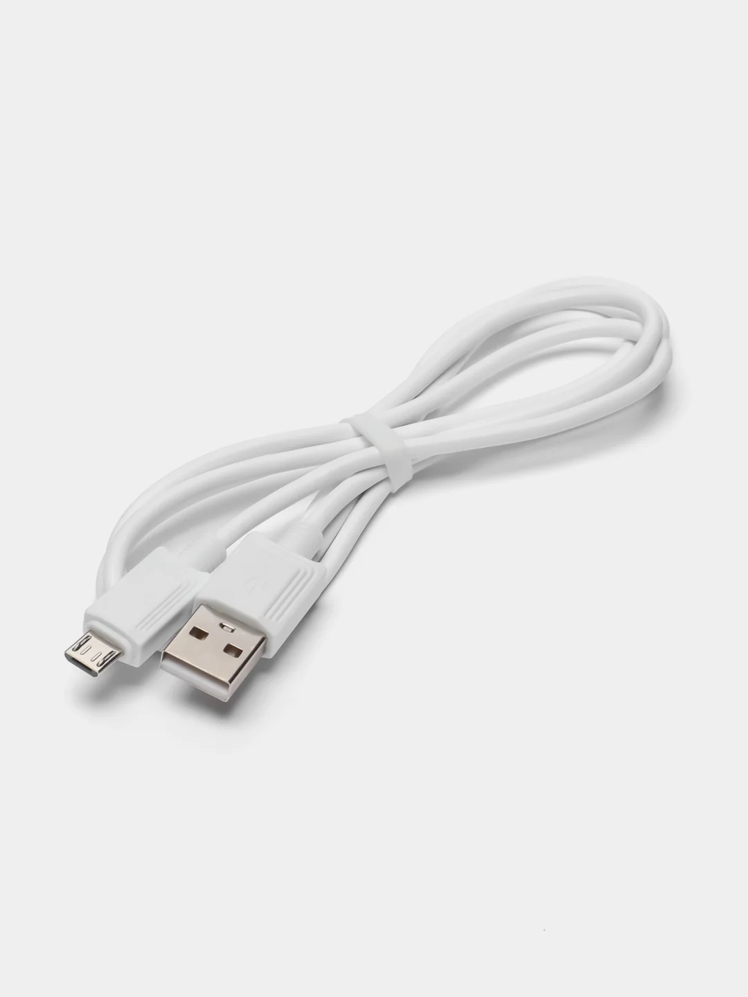 Белый зарядный USB кабель Hoco X73 Type-C, Lightning, 2.4 A