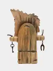 Оберег дома "Домовик-кедровик", 15 см