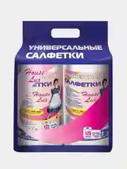 Сухие салфетки универсальные №125, Дуопак "House Lux"