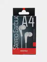 Наушники вакуумные SmartBuy A4, белые SBE-012K, проводные, длина провода - 1 м