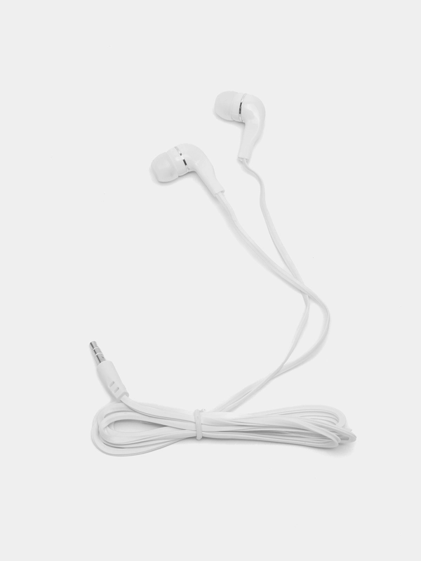 Наушники вакуумные SmartBuy A4, белые SBE-012K, проводные, длина провода - 1 м