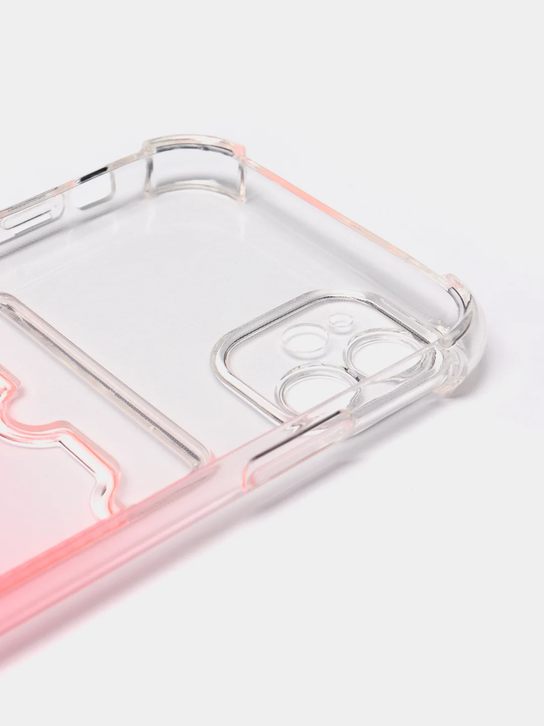 Алый чехол c карманом для карт iPhone 7 8 Plus X XS XR 11 12 13 Pro Max mini айфон про макс