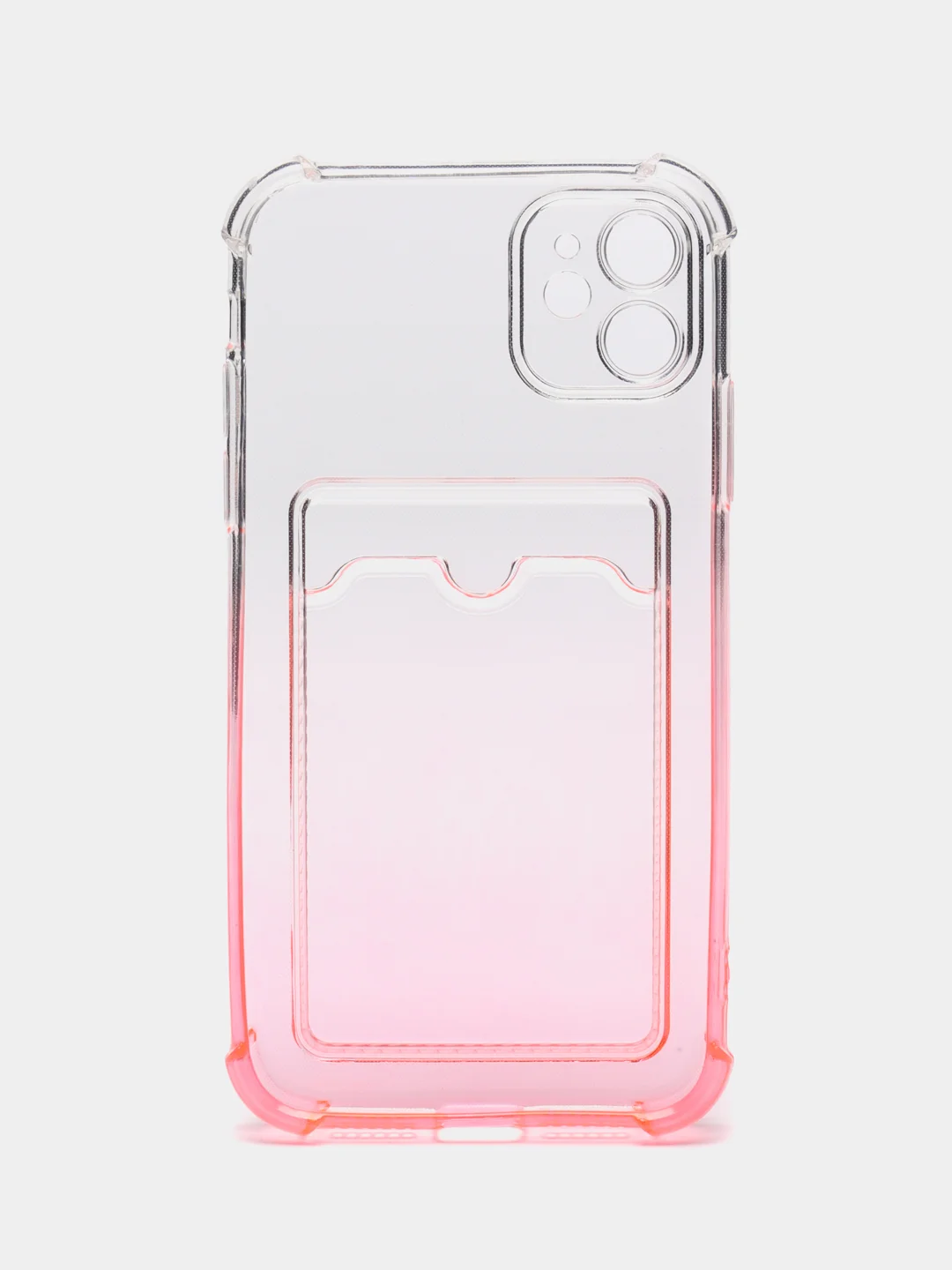 Алый чехол c карманом для карт iPhone 7 8 Plus X XS XR 11 12 13 Pro Max mini айфон про макс
