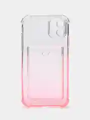 Алый чехол c карманом для карт iPhone 7 8 Plus X XS XR 11 12 13 Pro Max mini айфон про макс