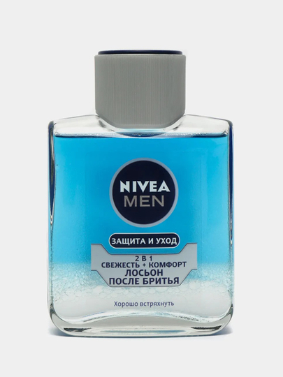 NIVEA MEN Лосьон после бритья 2в1 "Защита и уход" свежесть + комфорт 100 мл