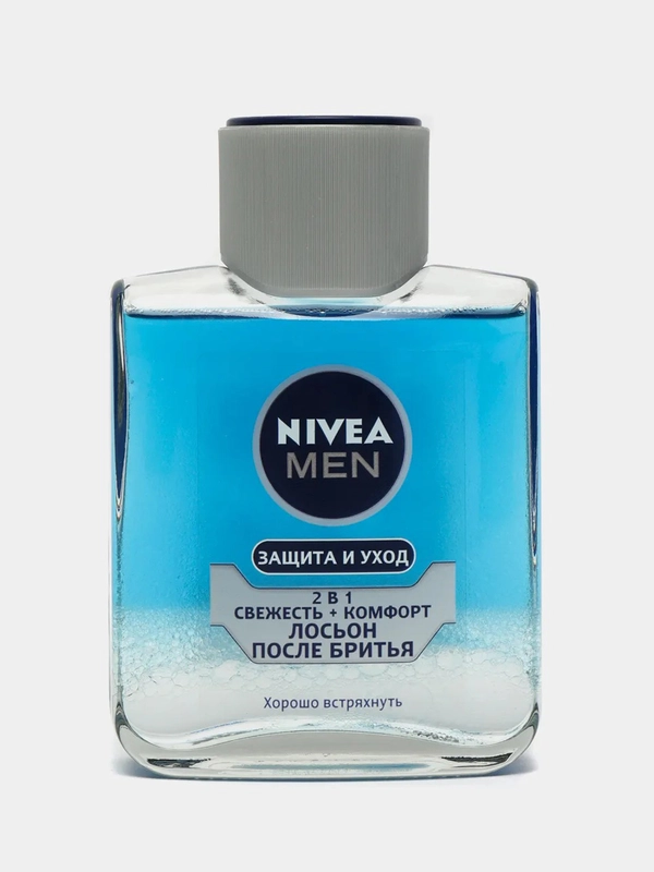 NIVEA MEN Лосьон после бритья 2в1 "Защита и уход" свежесть + комфорт 100 мл