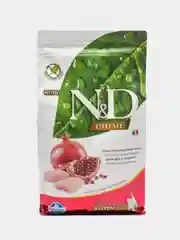 Корм сухой Farmina N&D "Курицей и гранат", для котят и беременных кошек, 1,5 кг