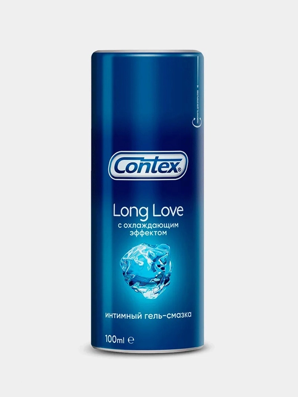 Интим гель-смазка CONTEX Long Love (с охлаждающим эффектом) 100мл