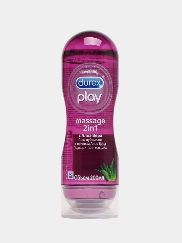 Интим смазка и гель для массажа DUREX Play Massage 2in1 (с Алоэ Вера) 200мл