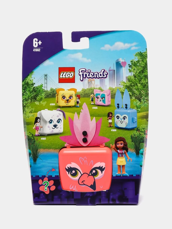 Конструктор LEGO Friends 41662, "Кубик Оливии с фламинго"