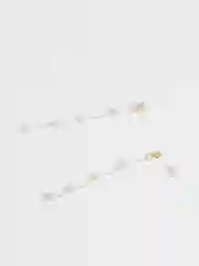 Белый женские серьги с имитацией жемчуга