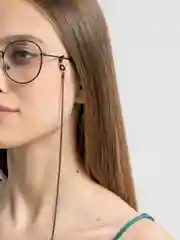 Черный цепочка для очков