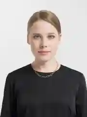 Золотой цепочка-чокер с крупными звеньями
