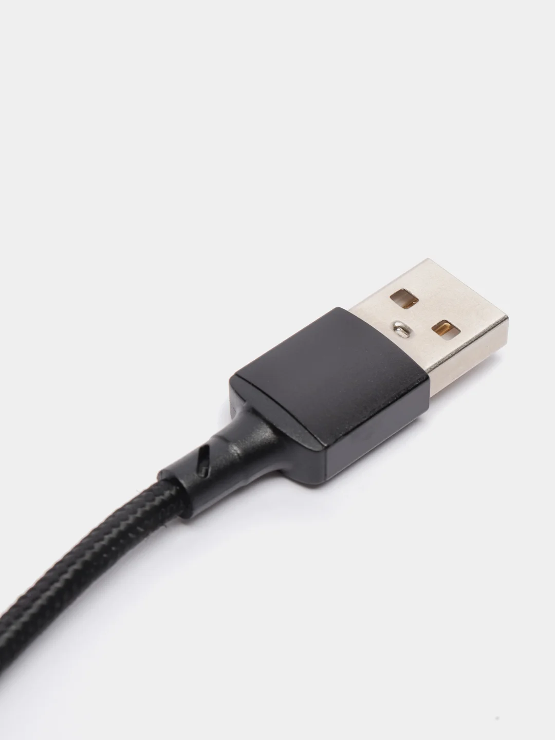 Черный зарядный USB кабель 4 в 1 BOROFONE BX72, Type-C/Lightning /Micro, 2 A, 1 м