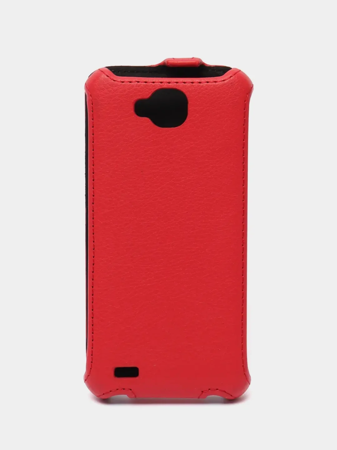 Красный чехол книжка для Fly IQ446