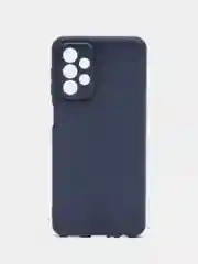 Темно-синий силиконовый чехол для Samsung Galaxy A23, однотонный, с защитой камеры