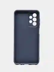 Темно-синий силиконовый чехол для Samsung Galaxy A23, однотонный, с защитой камеры