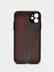 Розовый чехол с рисунком на Apple iPhone 11 (Айфон 11)