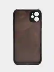 Бордовый чехол с рисунком на Apple iPhone 11 (Айфон 11)