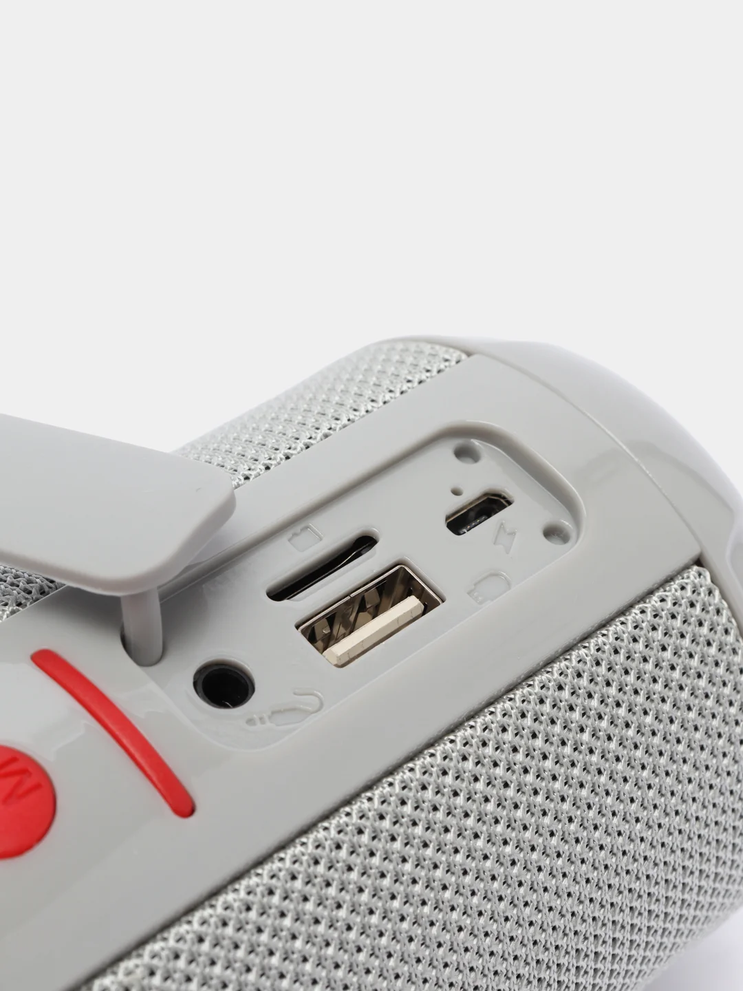 Серый портативная беспроводная колонка Borofone BR15, bluetooth