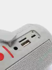 Серый портативная беспроводная колонка Borofone BR15, bluetooth