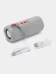 Серый портативная беспроводная колонка Borofone BR15, bluetooth
