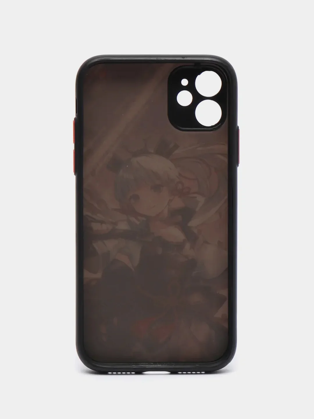 Бежевый меланж чехол с рисунком на Apple iPhone 11 (Айфон 11)