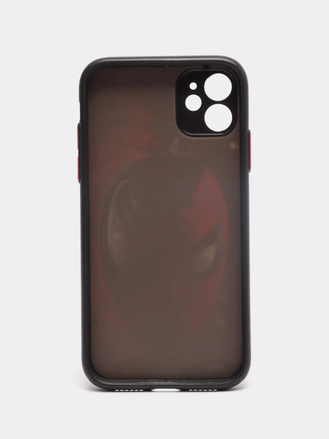 Алый чехол с рисунком на Apple iPhone 11 (Айфон 11)