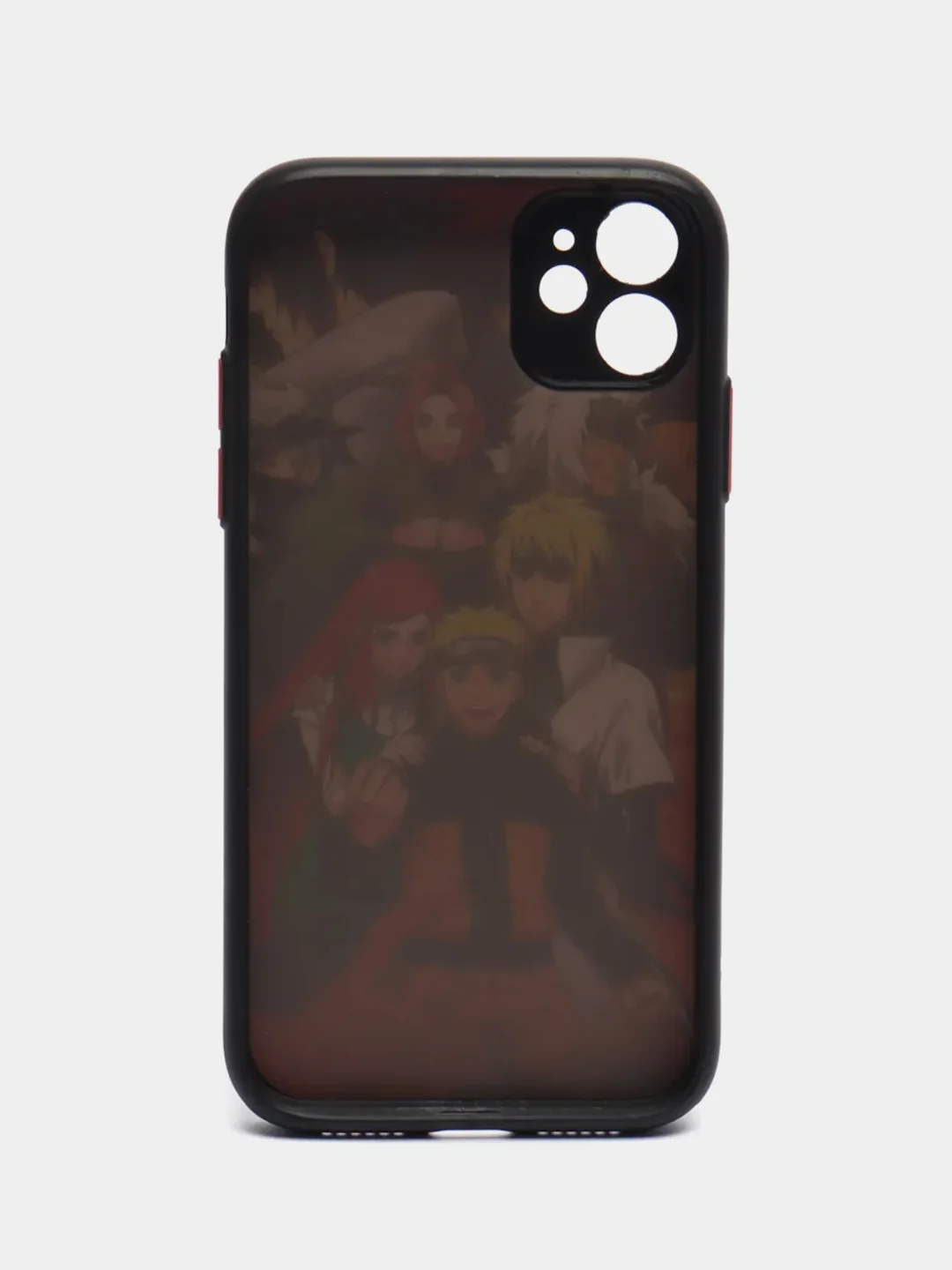 Оранжевый чехол с рисунком на Apple iPhone 11 (Айфон 11)
