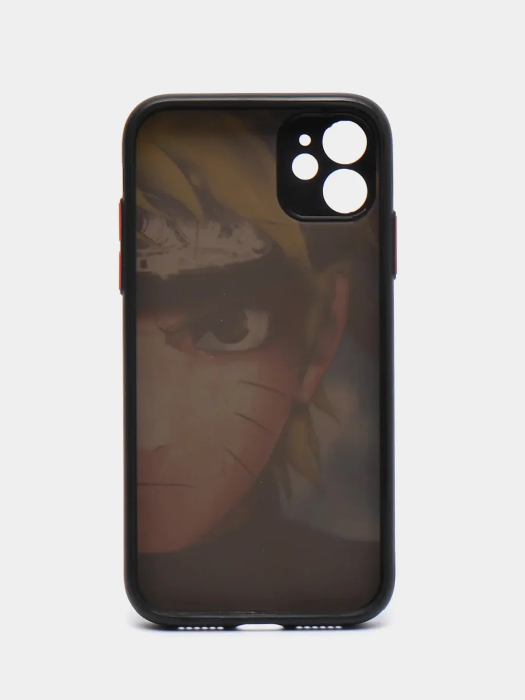 Светло-оранжевый чехол с рисунком на Apple iPhone 11 (Айфон 11)