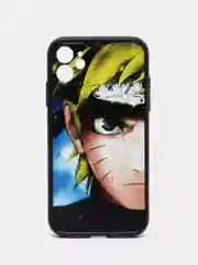 Светло-оранжевый чехол с рисунком на Apple iPhone 11 (Айфон 11)