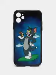 Синий чехол с рисунком на Apple iPhone 11 (Айфон 11)