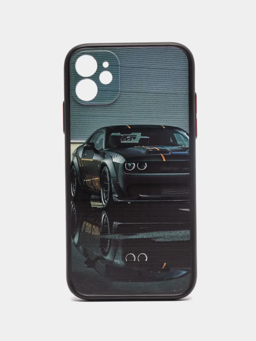 Серый чехол с рисунком на Apple iPhone 11 (Айфон 11)