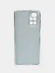 Хаки силиконовый чехол на Xiaomi Redmi 10 / Сяоми Редми 10 прозрачный с рисунком, защита камеры