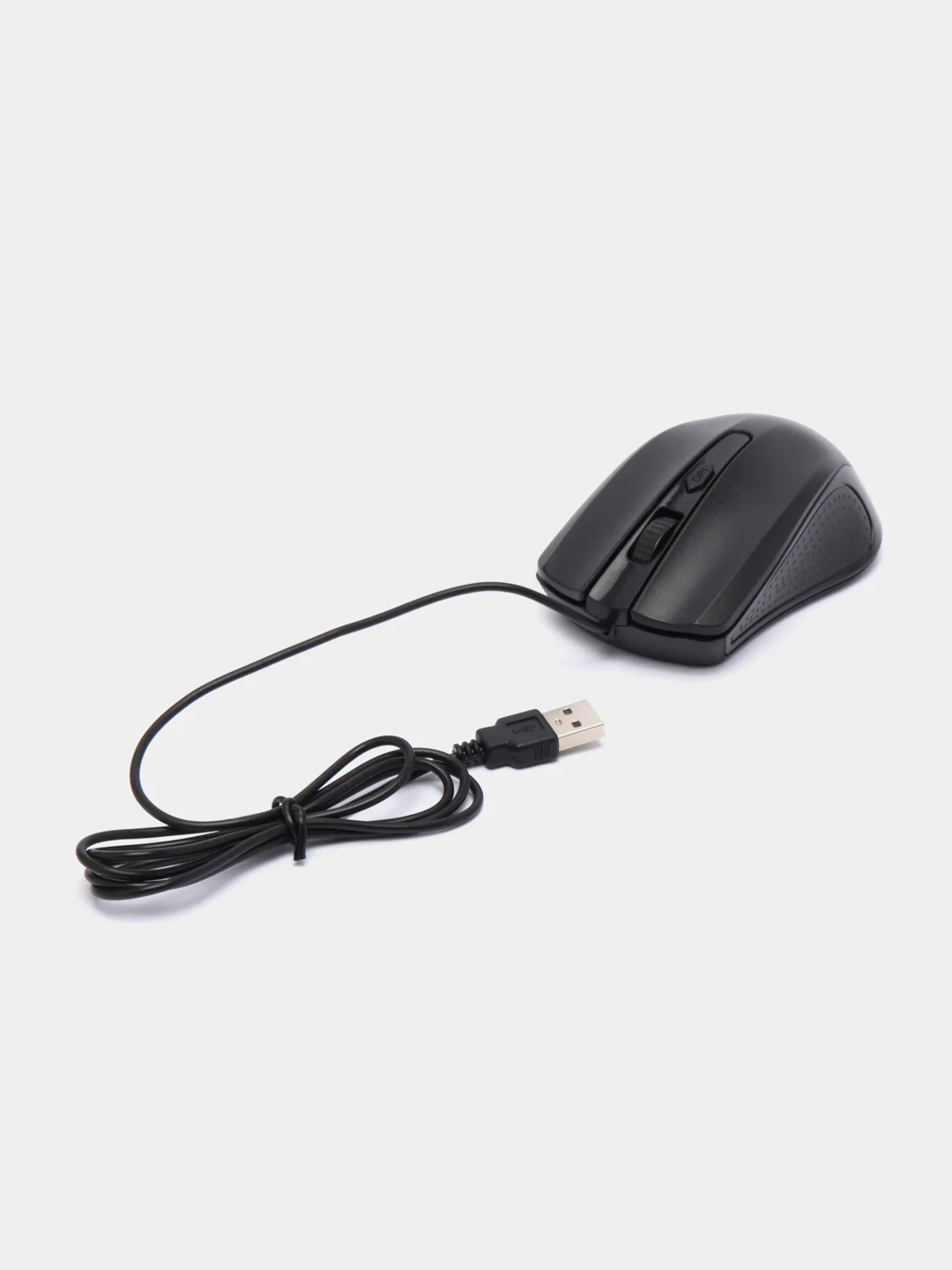 Черный оптическая проводная компьютерная мышь SmartBuy ONE SBM-352-GK, 1600 dpi, 1.2 м