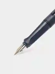 Синий меланж перьевая ручка