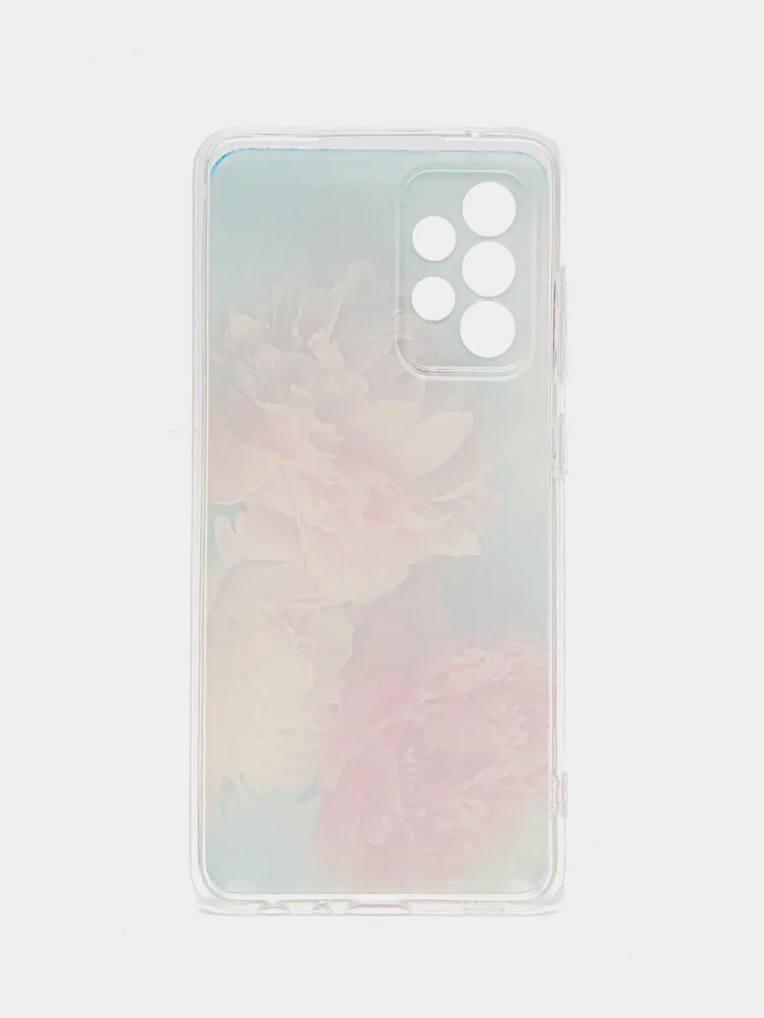 Конфетный силиконовый чехол на Samsung Galaxy A52/A52s / Самсунг А52/A52s прозрачный, с рисунком